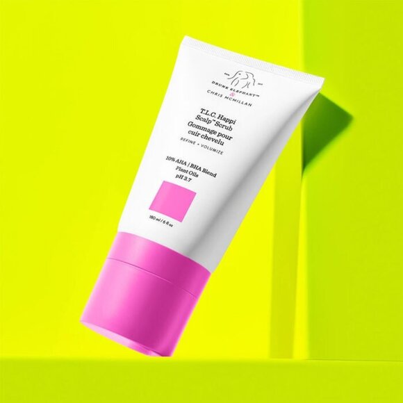 Full Sz Drunk Elephant TLC Happi Scalp Scrub Refine Volumizer 10% AHA BH… - Picture 1 of 6
